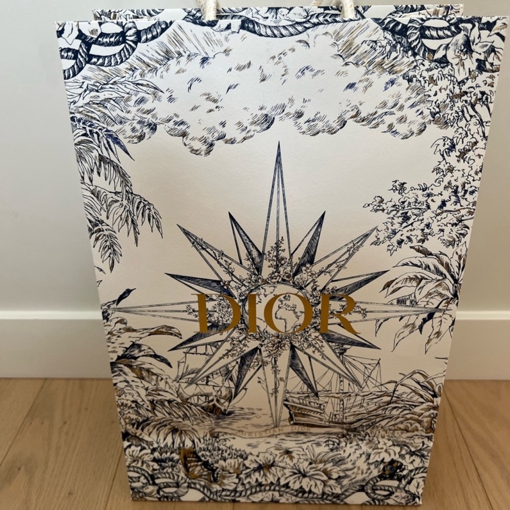 Dior large shopping bag